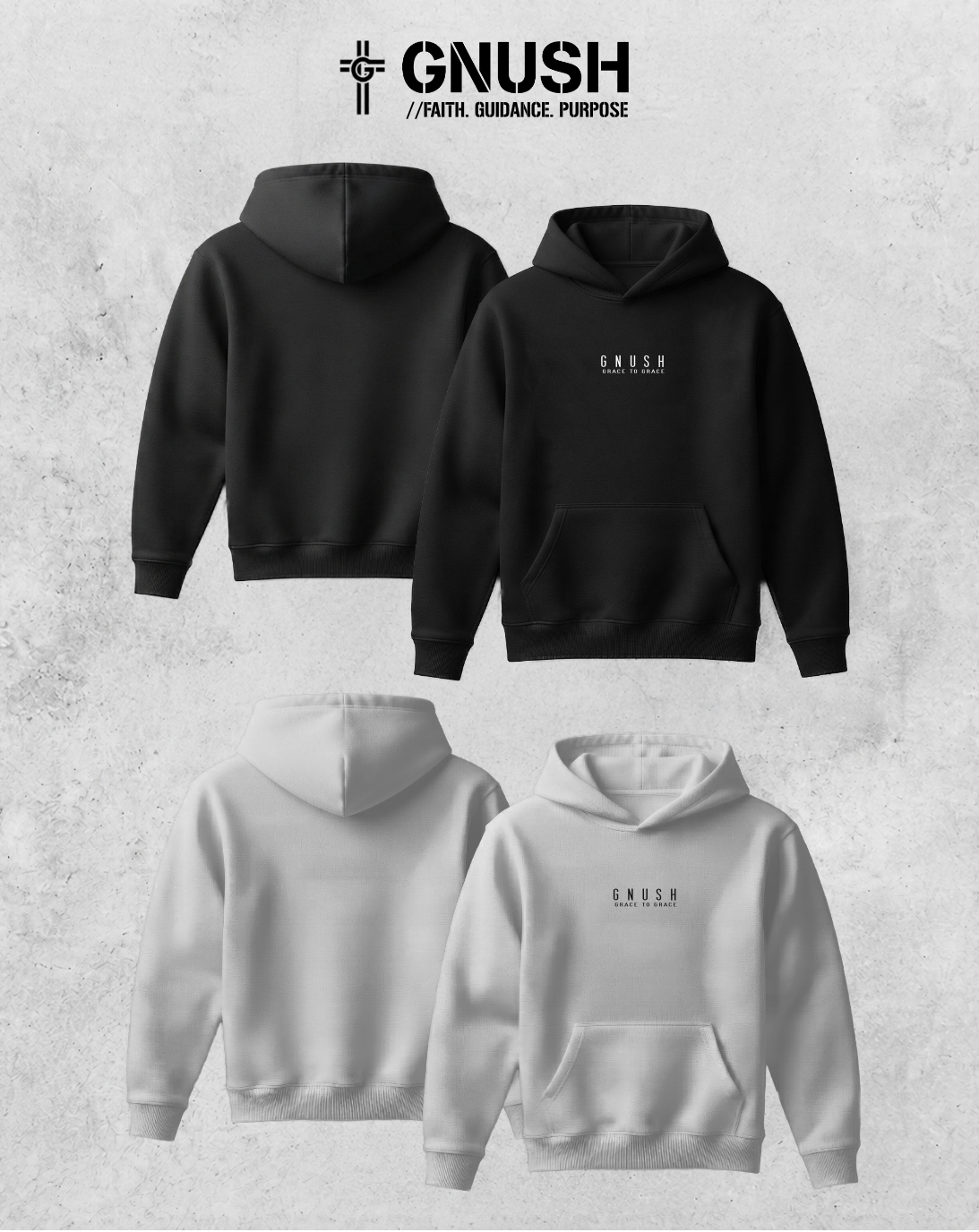 GNUSH Minimalist Hoodie